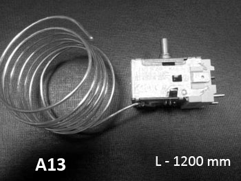 Термостат АТЕА A13-0057, аналог на К59, осезател L=1200мм, автоматично размразяване