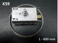 Термостат К59, осезател L= 600мм., Н2801001, RANCO, двукамерни хладилници, автоматично размразяване