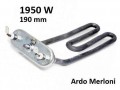 Нагревател за пералня Ardo Merloni, 1950W, дължина 190мм, 159AK01, 159АR04