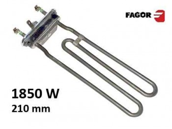 Нагревател за пералня Фагор, Fagor, 1850W, дължина 210мм, L6E023A9, 159FA01