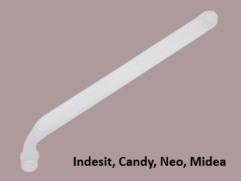 Тръба за съдомиялна Indesit, Candy, Neo, Midea, 056001, 140AR19