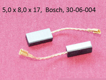 Графитна четка 5,0х8,0х17, за Bosch, цена за 1брой