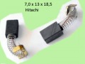 Графитна четка 7,0х13х18,5, за Hitachi, за други модели, електроинструменти, цена за 1брой