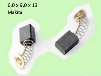 Графитна четка 6,0х9,0х13, за Makita, за други модели, електроинструменти, цена за 1брой